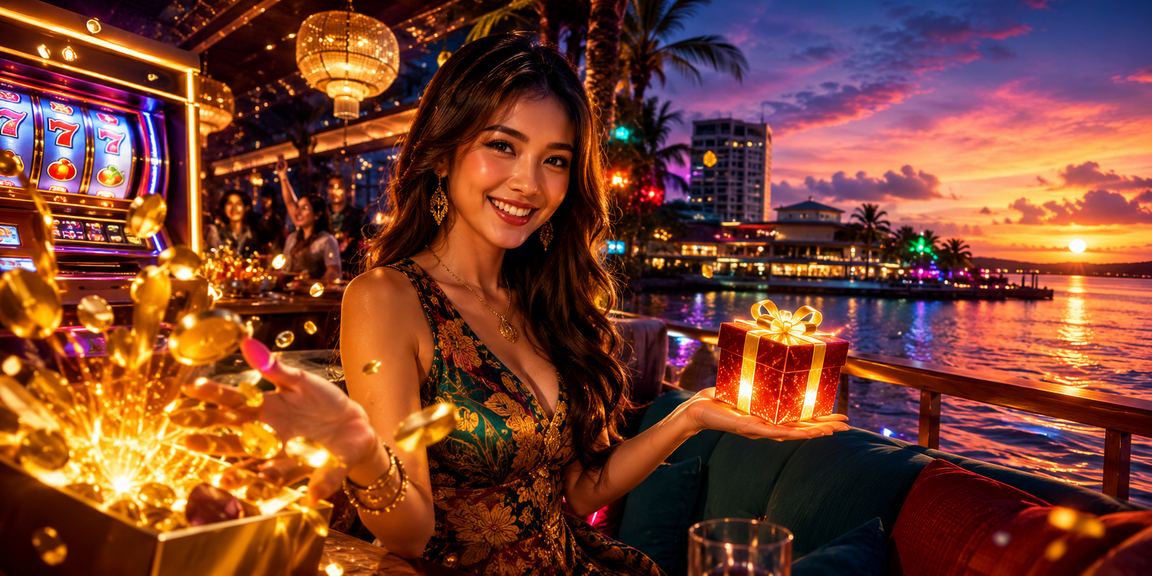 Skrin permainan slot kasino big4 dengan tema Kota Kinabalu