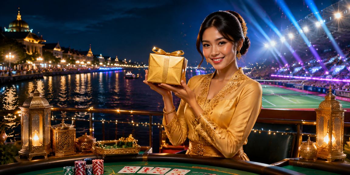 Pemain baccarat Malaysia berbaju kebaya bermain meja langsung big4